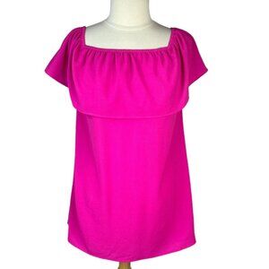Show Me Your Mumu Can Can Dress Pink Medium Off On Shoulder Short Summer